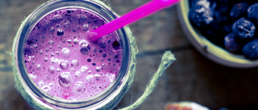 Pretty Purple Smoothie