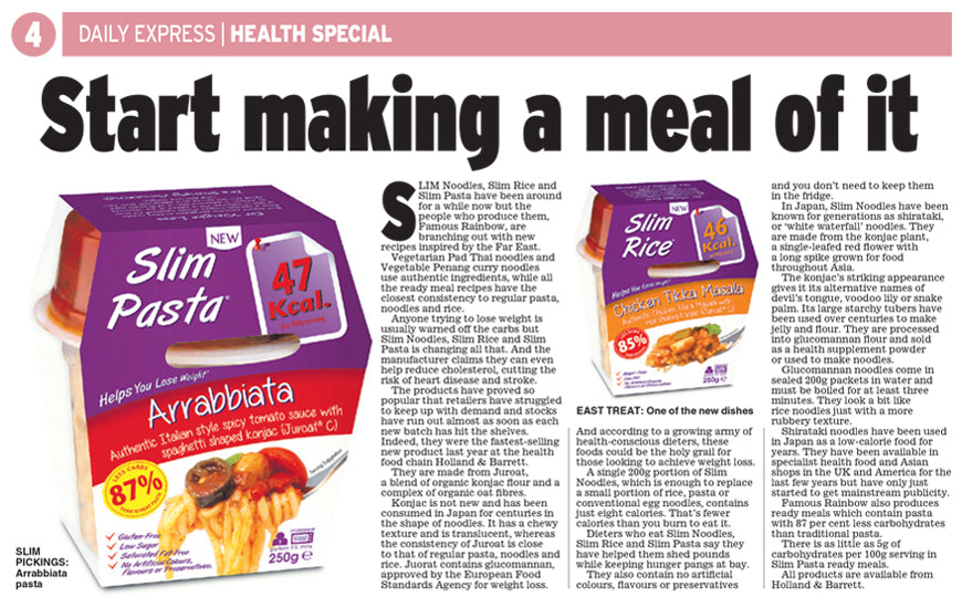 The Daily Express shows Eat Water some love!