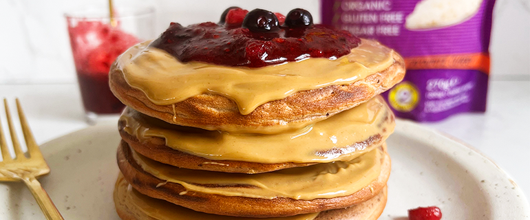 Peanut Butter Jam Pancake