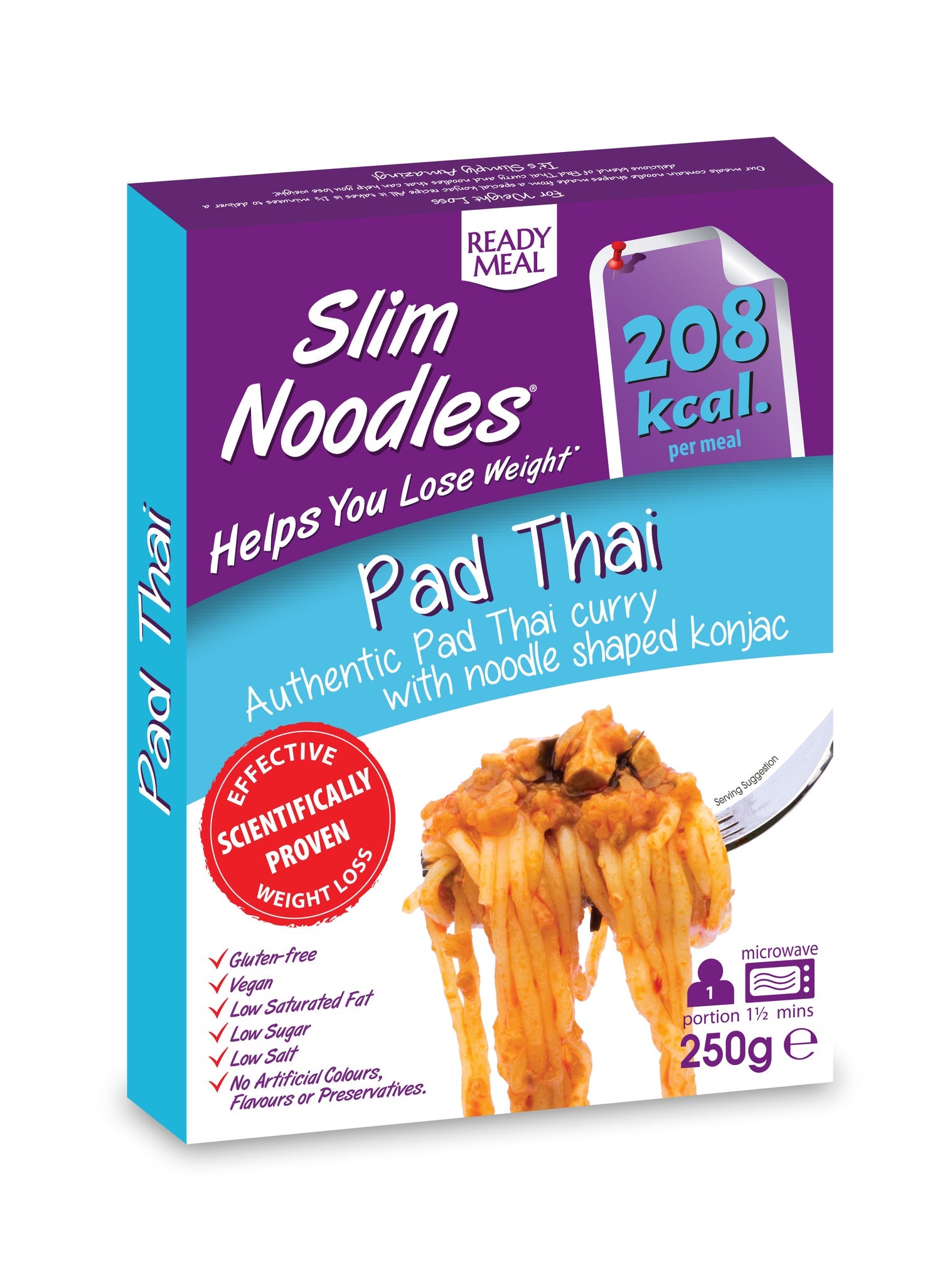 Panang Curry Noodles 250g 6 Pack