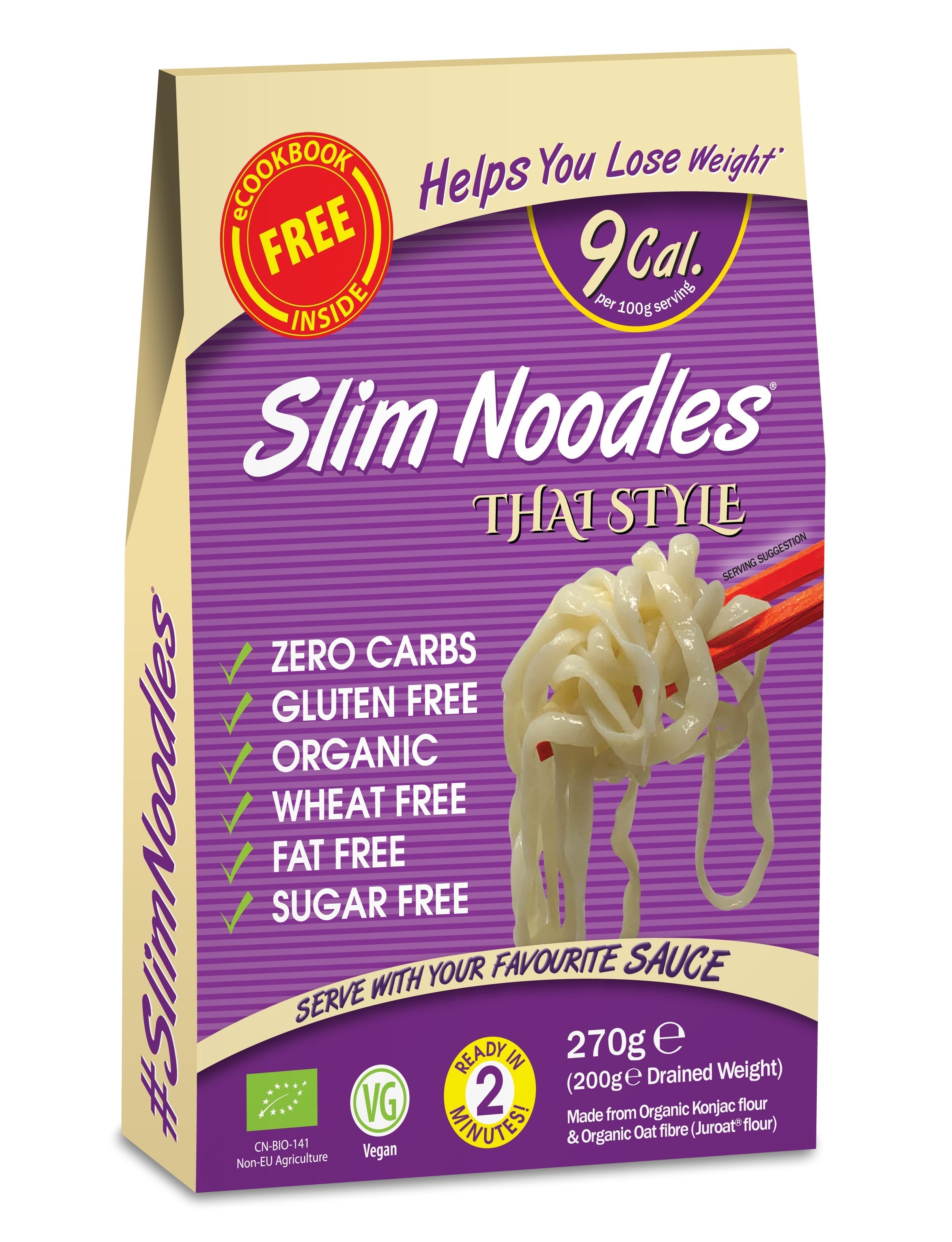 Slim Noodles Thai Style 270g