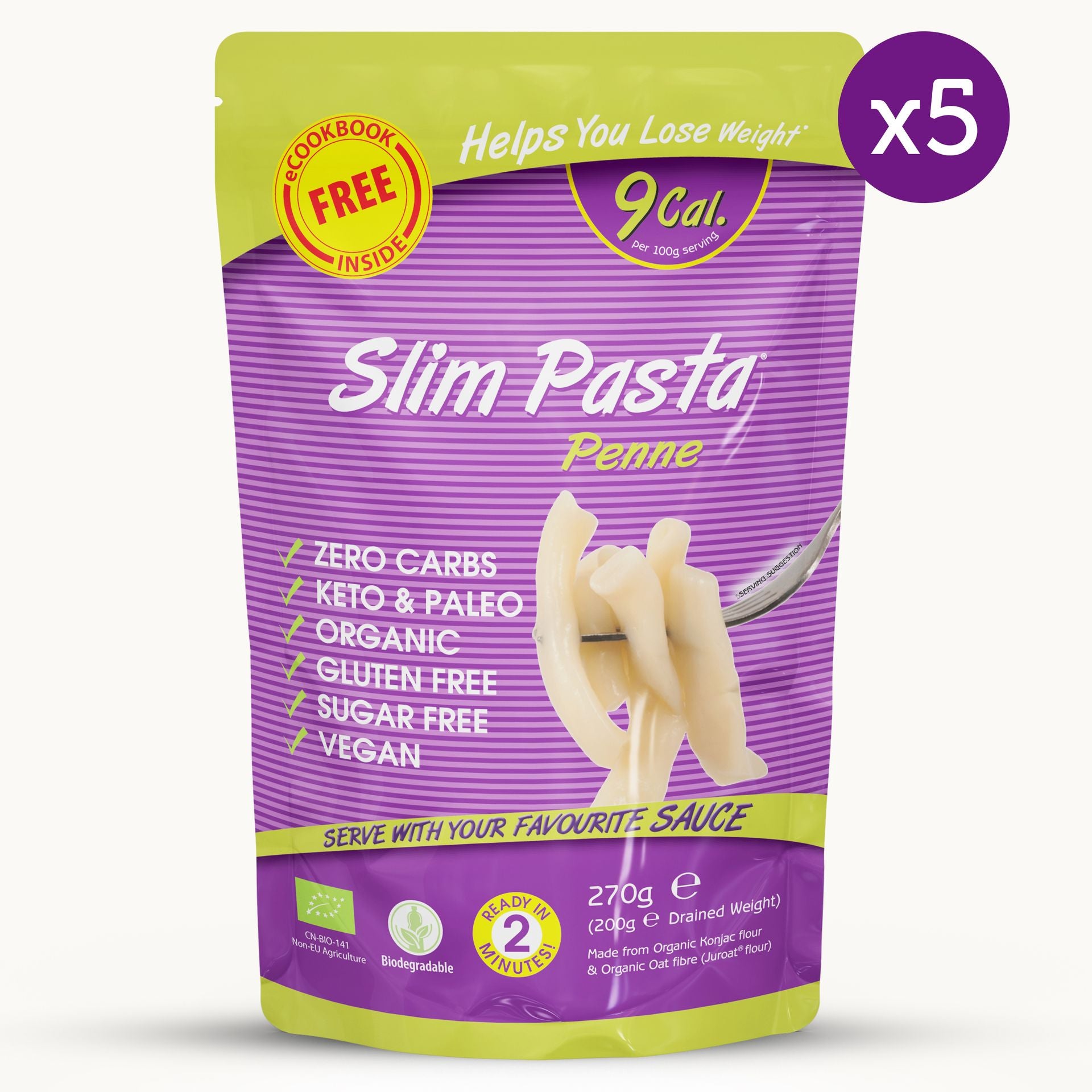 Slim Pasta Penne 270g