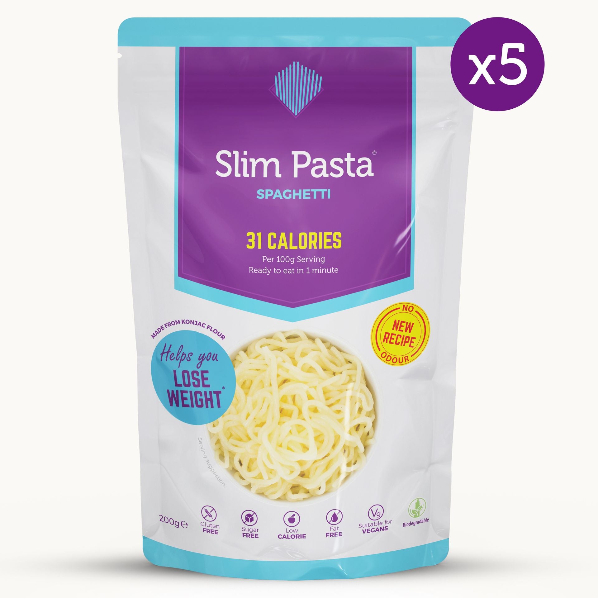 Slim Pasta Spaghetti No Drain 200g