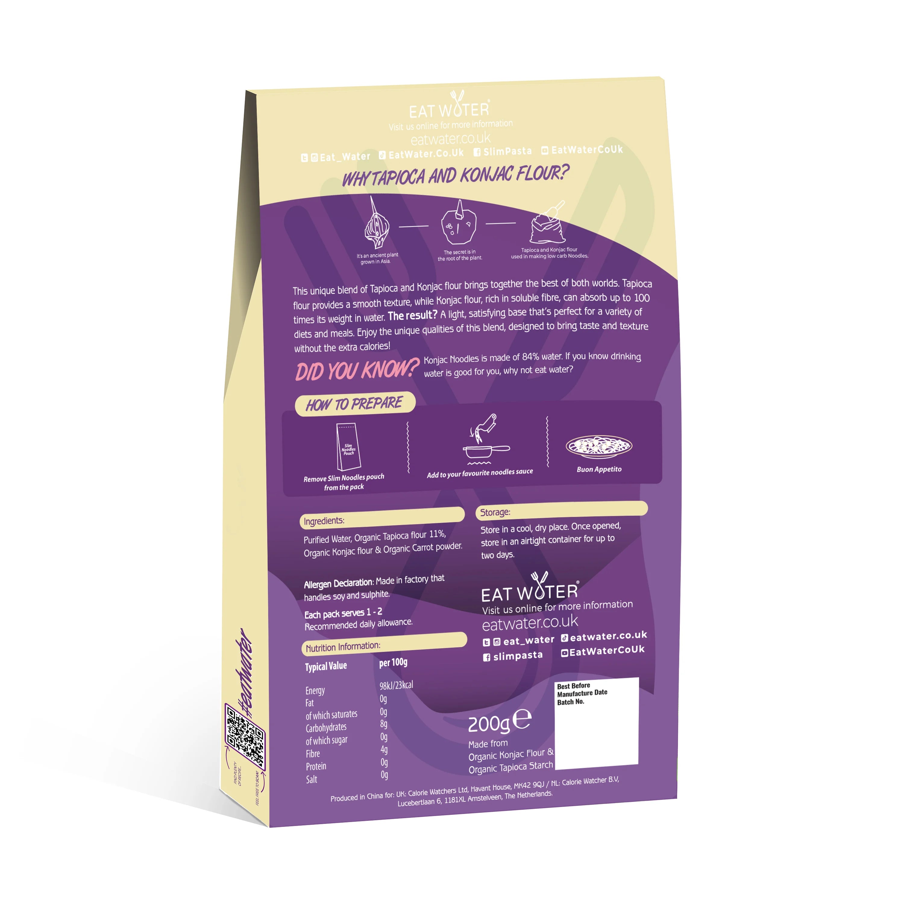 Slim Noodles Thai Style 270g
