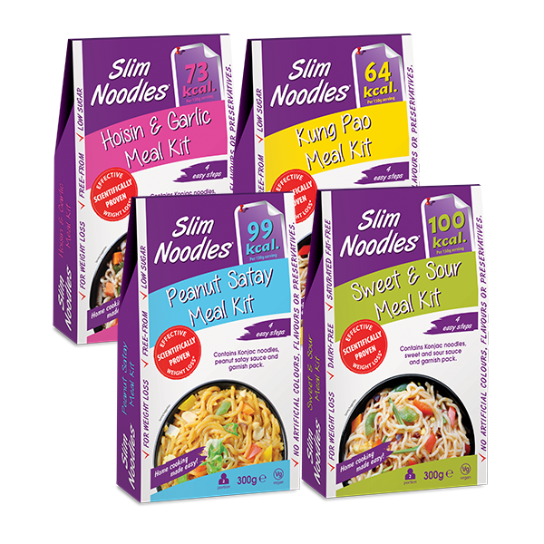 Slim Noodles Meal Kit selection 