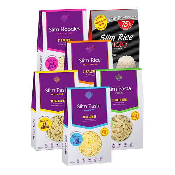 Slim pasta, rice and noodles collection
