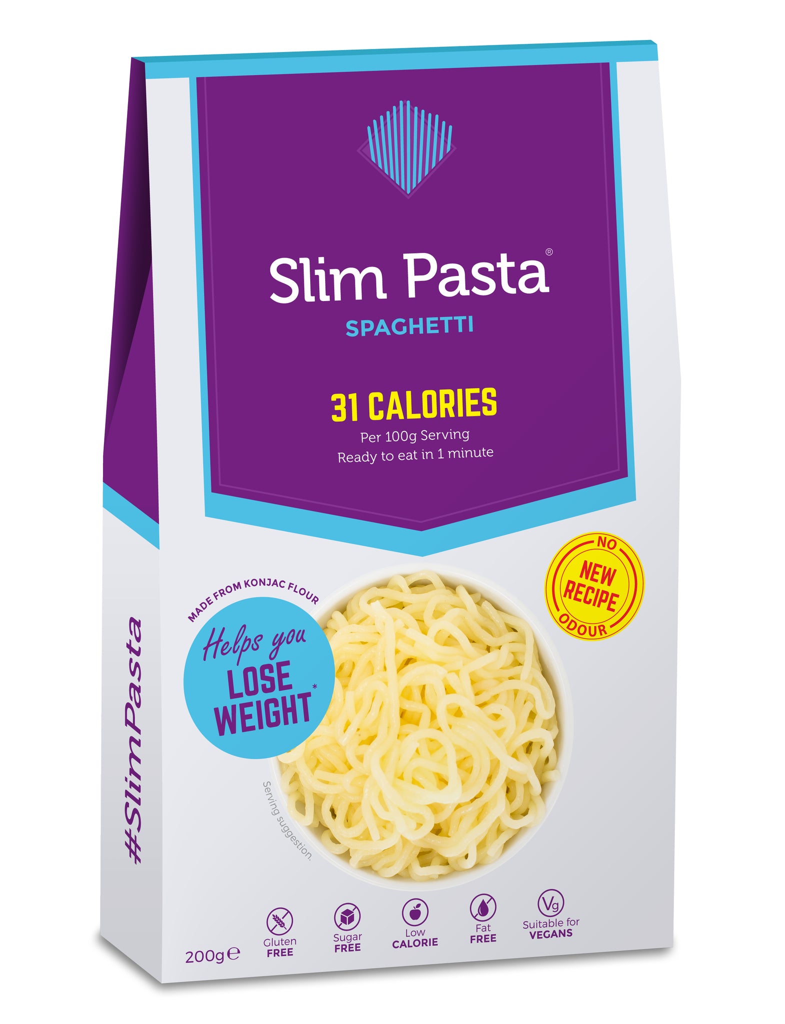 Slim Pasta Spaghetti - No Drain No Odour Single